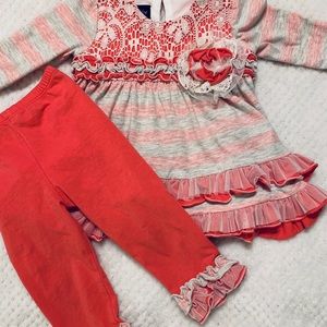 Gorgeous 2 piece outfit. Size 24 months